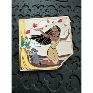 Disney Princess 2025 Pocahontas Pin - World Puzzle Mystery Blind Box Box Lunch